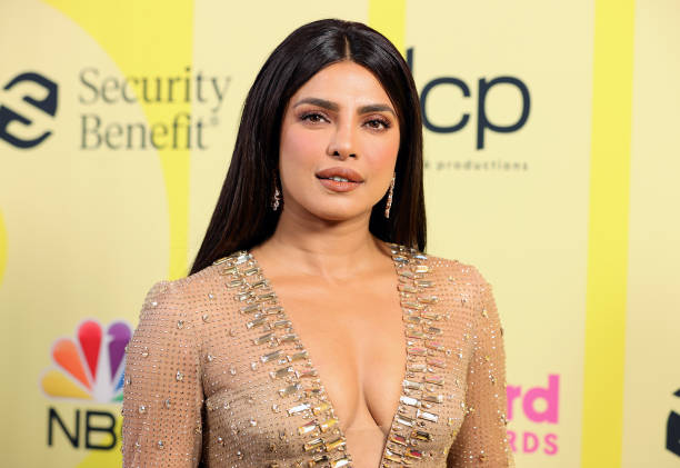 LOS ANGELES, CALIFORNIA - MAY 23: Priyanka Chopra Jonas poses backstage for the 2021 Billboard Music Awards, broadcast on May 23, 2021 at Microsoft Theater in Los Angeles, California. (Photo by Rich Fury/Getty Images for dcp)
